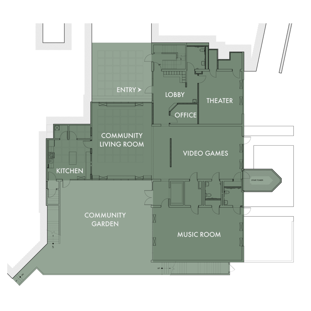 Youth Center Floor Plans