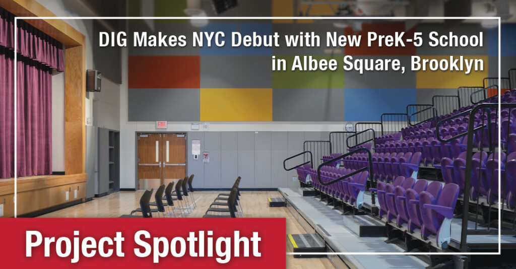 DIG makes NYC Debut with Completion of New PreK-5 School in Albee ...